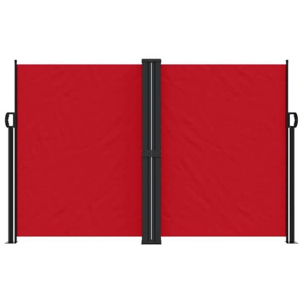 Maison Exclusive - Röd utdragbar sidokappa 160x1200 cm
