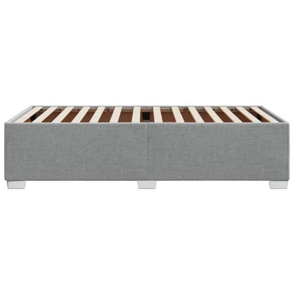 Maison Exclusive - Sengebund uden madras lys grå 90x200 cm stof ljusgrått