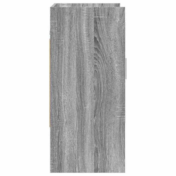Maison Exclusive - Seinähylly Sonoma harmaa 80 x 36 x 80 cm