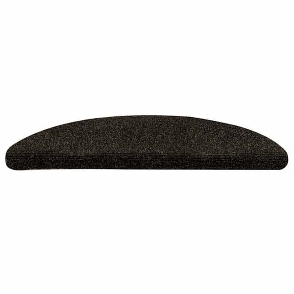 Maison Exclusive - Selvklebende trappetæpper 15 stk. 56x17x3cm Mørkebrun Mörkbrun