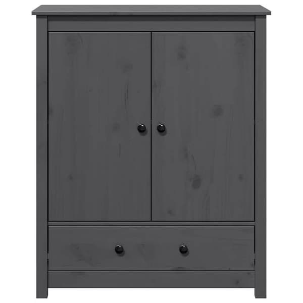 Maison Exclusive - Buffet Grå 83x41,5x100 cm Massivt fyrretræ