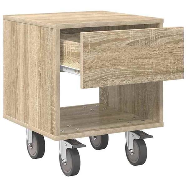 Natskab - EKSKLUSIV HUS - Rektangulær - Sonoma Eg - 40,5 x 40 x 48 cm - Sæt med 2 stk. Sonoma ek