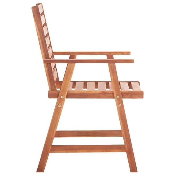 Maison Exclusive - Utomhusmatstolar set om 3 i massivt akacia