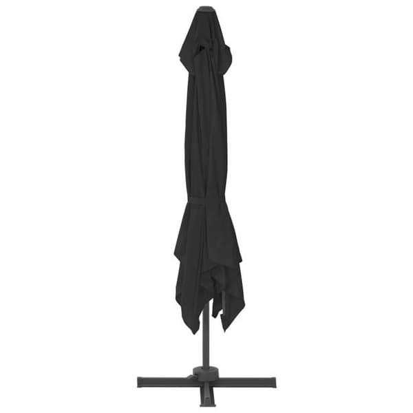 Maison Exclusive - Haveparasol med bærbar base antracit antracit