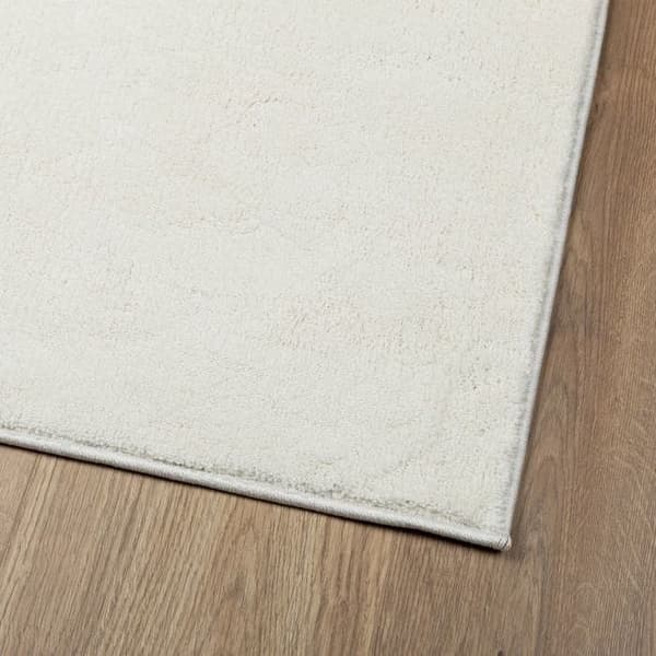 Tæppe - MAISON EXCLUSIVE - OVIEDO - 200x280 cm - Creme - 100% Polyester Grädde