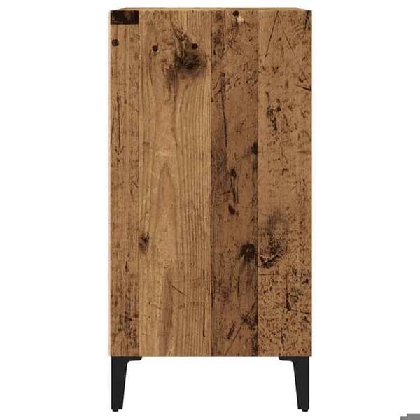 Maison Exclusive - Buffé gammalt trä 57x35x70 cm ingenjörsträ