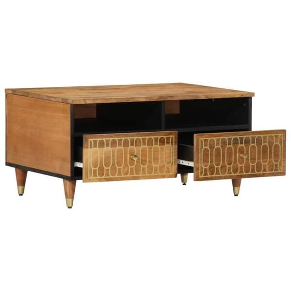 Maison Exclusive - Sofabord 80x54x40 cm massiv mango træ