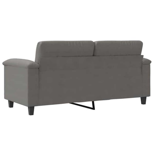 Maison Exclusive - 2-personers sofa i mørkegrå 140 cm mikrofiberstof