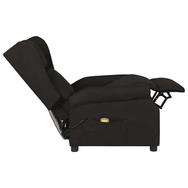 Maison Exclusive - Musta kangasmassagetuoli