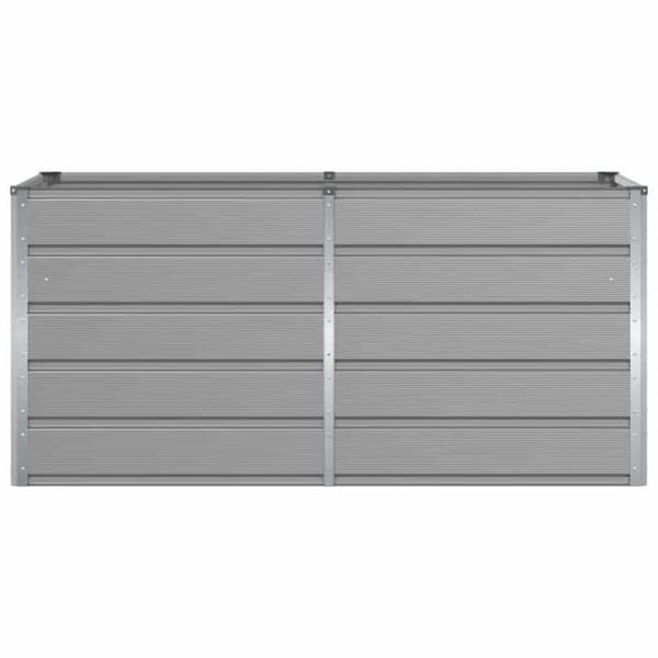 Maison Exclusive - Lys grå plantekasse 160 x 80 x 75 cm Stål