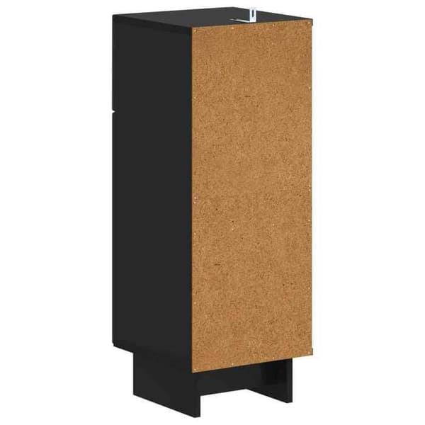Maison Exclusive - Badeværelsesopbevaringsmøbel EDE Sort 30 x 31 x 80 cm