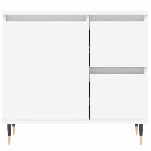 Maison Exclusive - Badrumsskåp vit 65x33x60 cm ingenjörsträ