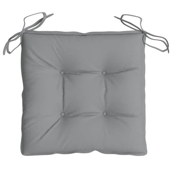 Maison Exclusive - Stolsdynor set om 6 grå 40x40x7 cm oxfordtyg Grå
