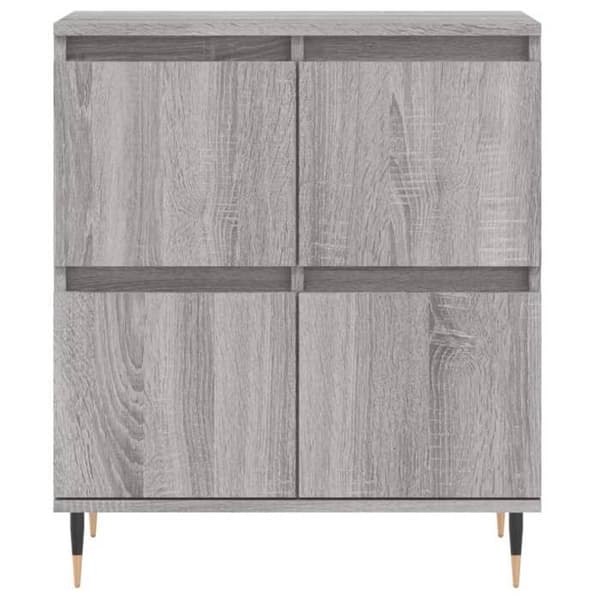 Maison Exclusive - 3 kpl Sonoma harmaa insinööripuusta valmistettu buffet Sonoma grå