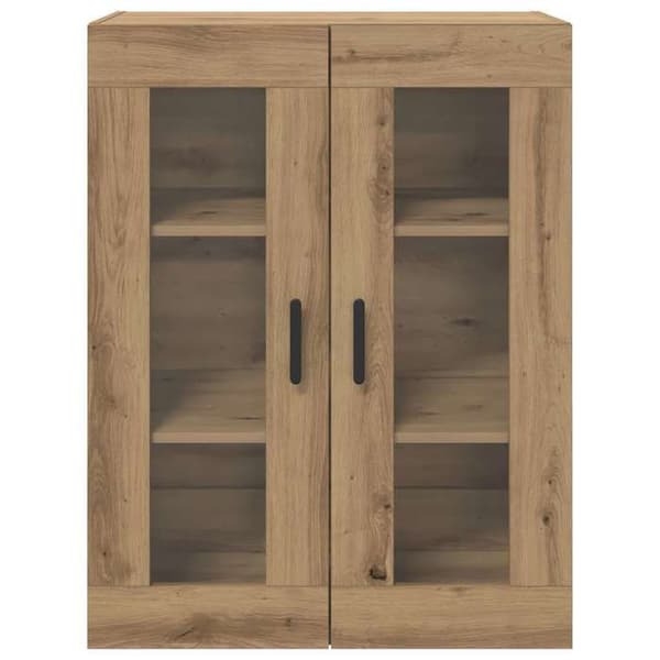 Maison Exclusive - Buffet i håndlavet egetræ 69,5 x 34 x 90 cm Ingeniørtræ