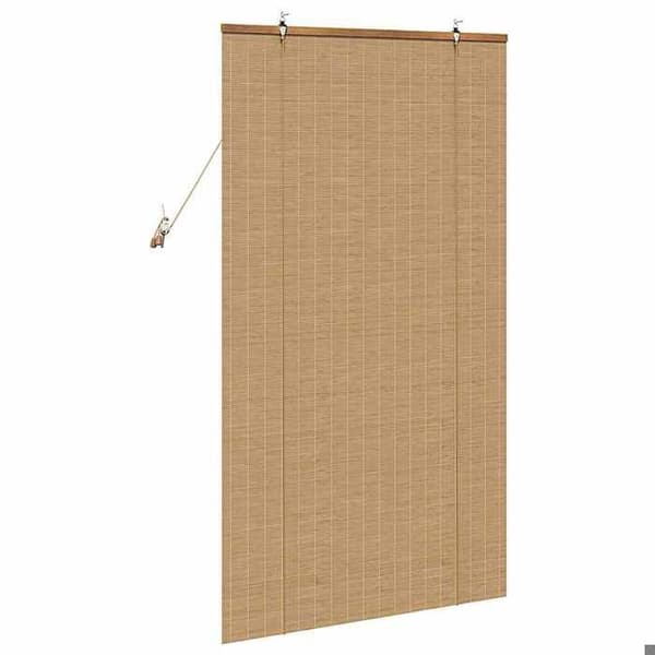 Maison Exclusive - Rullgardin Brun 80 x 160 cm Bambus brun