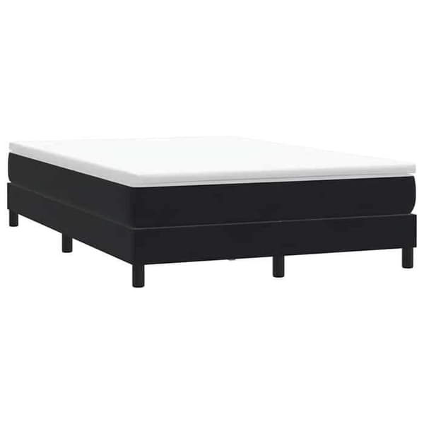 Maison Exclusive - Musta 140x220 cm sängyn lattiapuu ilman patjaa, sametti Svart