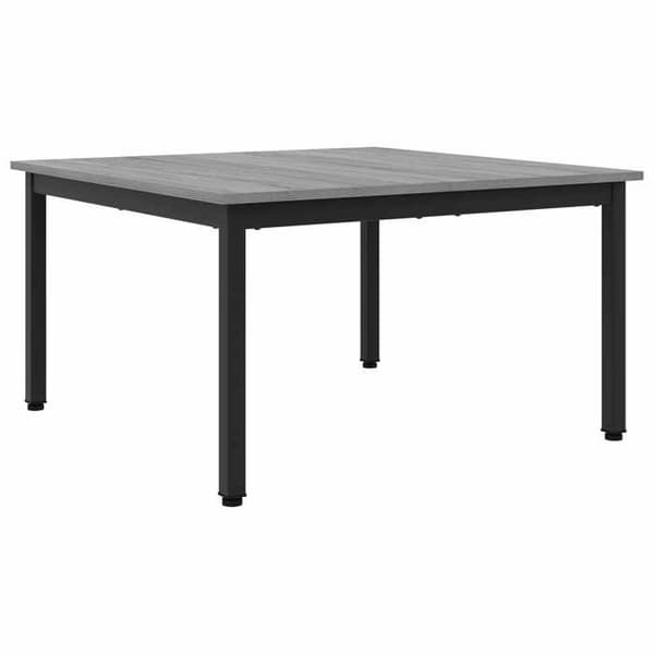 Maison Exclusive - Soffbord Sonoma grå 80 x 80 x 45 cm Ingenjörsträ Gris Sonoma