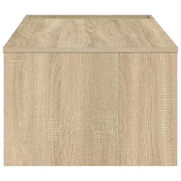 Maison Exclusive - Sofabord Egetræ Sonoma 95 x 50 x 34 cm Ingeniørtræ