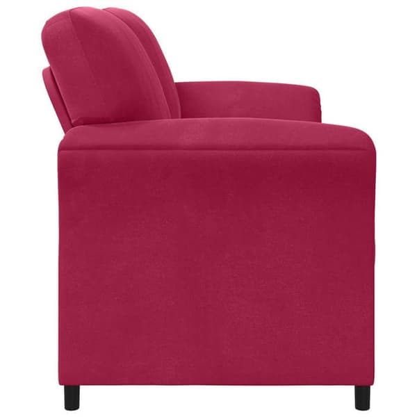 Maison Exclusive - 2-paikkainen sohva Bordeaux sametti