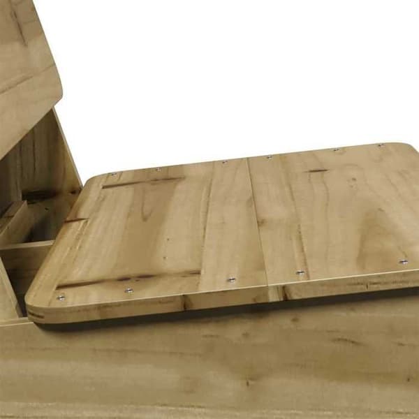 Maison Exclusive - Trädgårdsstol 60x64x70,5 cm impregnerad furu
