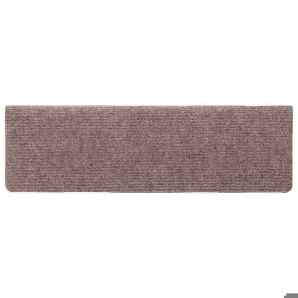 Maison Exclusive - Selvklæbende trappetæpper 10 stk 65 x 21 x 4 cm lys brun Rektangulær kant ljusbrun