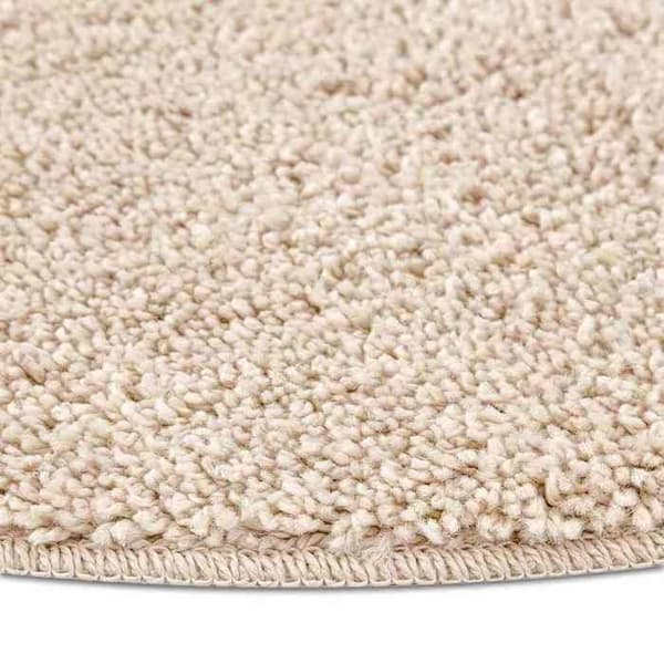 Maison Exclusive - Antiskid Shaggy Mat Creme 90 x 90 cm PP