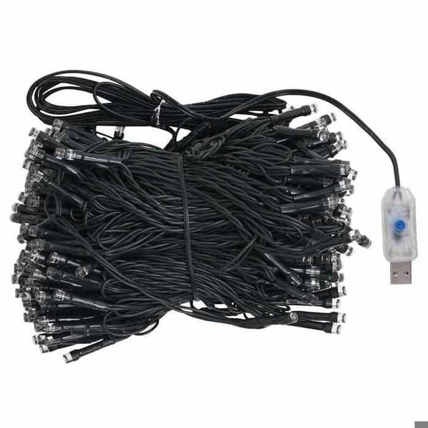 Maison Exclusive - Konstgjord julgran med LED/kottar 210cm
