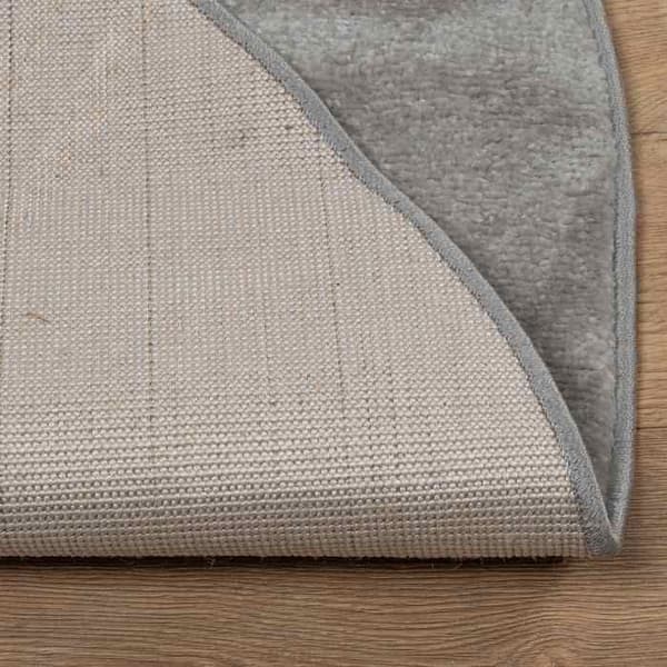 Maison Exclusive - Inomhusmatta GALATI Grå Ø 160 CM Polyester