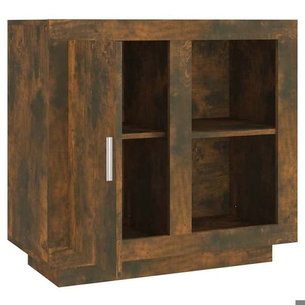 Maison Exclusive - Savustettu tammi buffet 80x40x75 cm Rökt ek