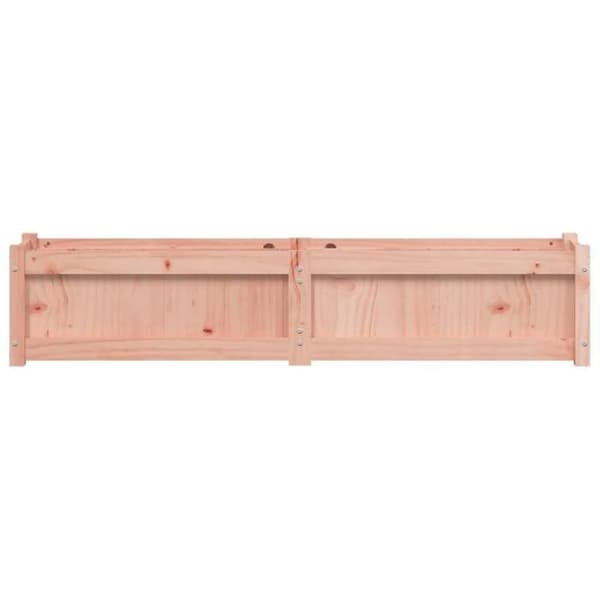 Jardinière - MAISON EXCLUSIVE - 150 x 31 x 31 cm - Massivt douglas træ - Rektangulær - Til have og balkon