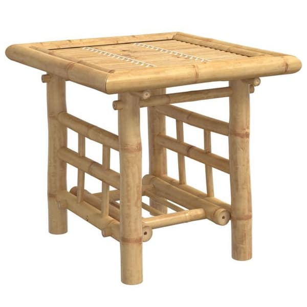 Maison Exclusive - Apupöytä 45x45x45 cm bambusta