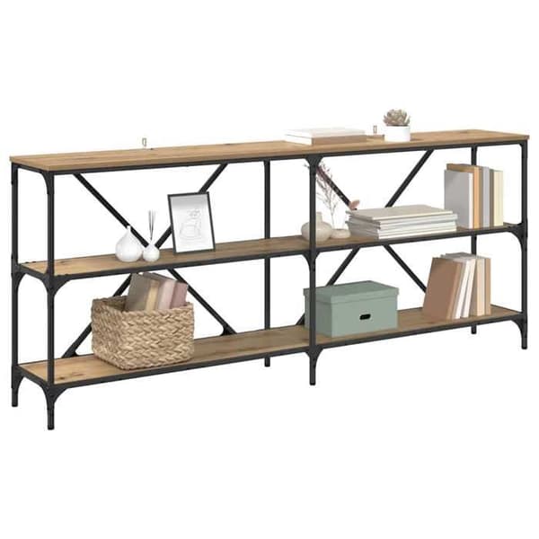 Bordskonsol - MAISON EXCLUSIVE - 180 x 30 x 75 cm - Ingenjörsträ - Rektangulär - Nutida