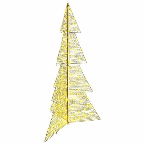 Maison Exclusive - Julgran 240 LED Varm vit 180 cm PET Vit varm
