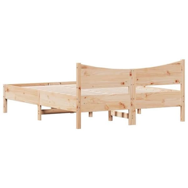Maison Exclusive - Patja ilman runkoa 140x190 cm massiivipuusta