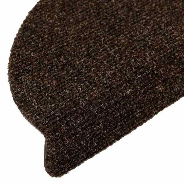 Maison Exclusive - Selvklebende trappetæpper 30 stk. 56x17x3 cm Brun brun