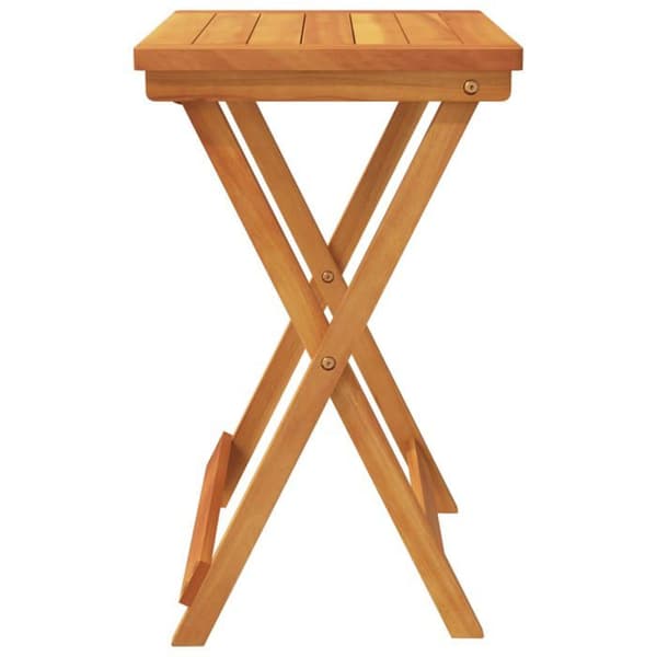 Maison Exclusive - Fällbord för trädgård 50x36x60 cm i solid akaciaträ