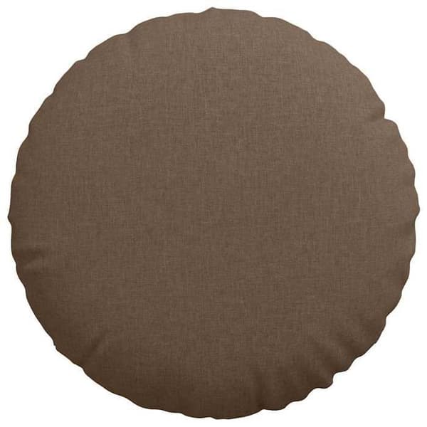 Maison Exclusive - Istuintyynyt 2 kpl Ruskea Kangas Diam. 80 x 29 cm brun