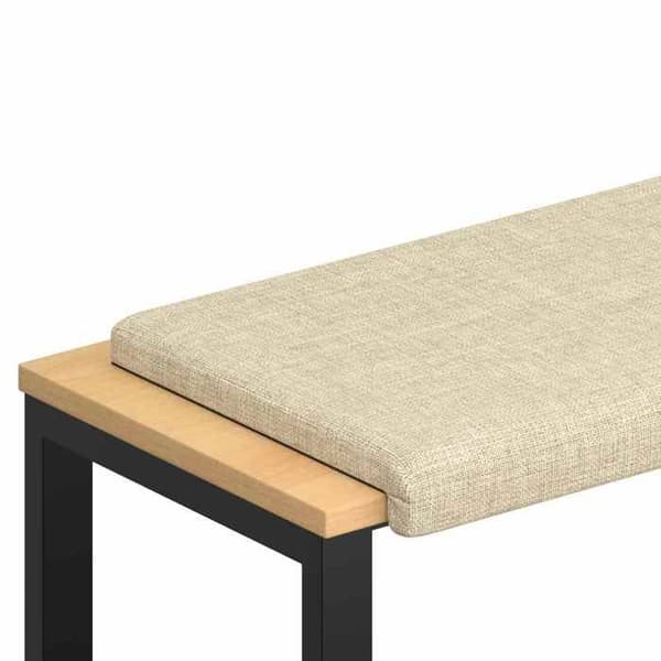 Maison Exclusive - Penkkityyny Kermanvärinen Syvyys 35 cm