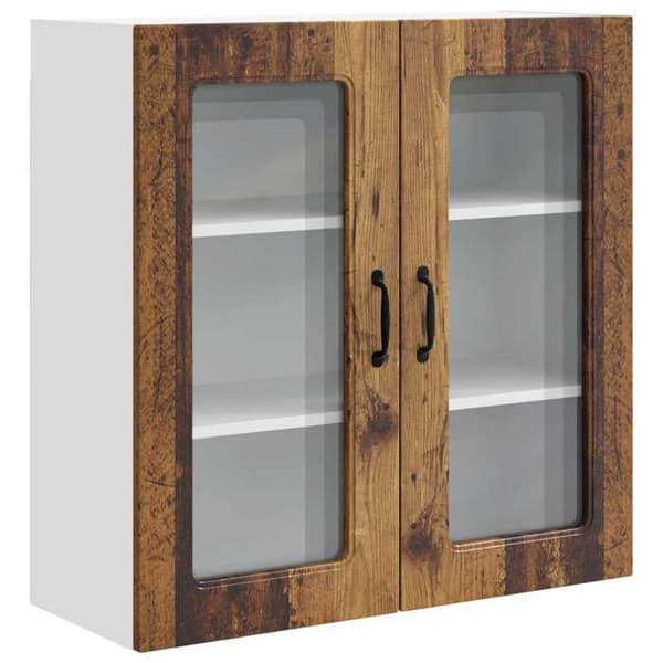 Maison Exclusive - Diskmaskinspanel Kalmar Gamla trä 80 x 31 x 80 cm Gammalt trä