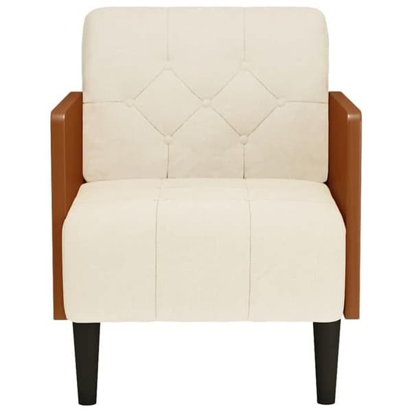 Maison Exclusive - Sofa stol med armlæn 55 cm i hør