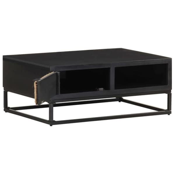 Maison Exclusive - Soffbord 90x60x35 cm Massivt mangoträ