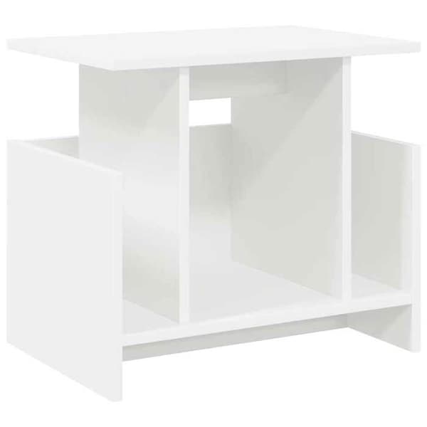 Maison Exclusive - TV-møbel 50 x 35 x 45 cm Hvid Ingeniørtræ