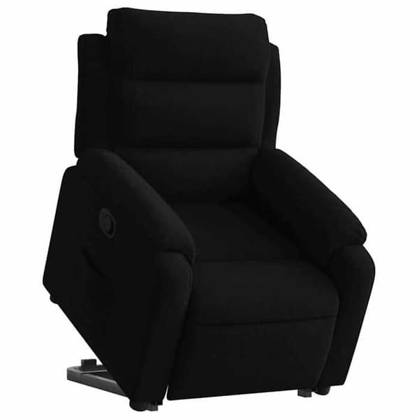 Maison Exclusive - Sort Velour Lænestol med Recliner