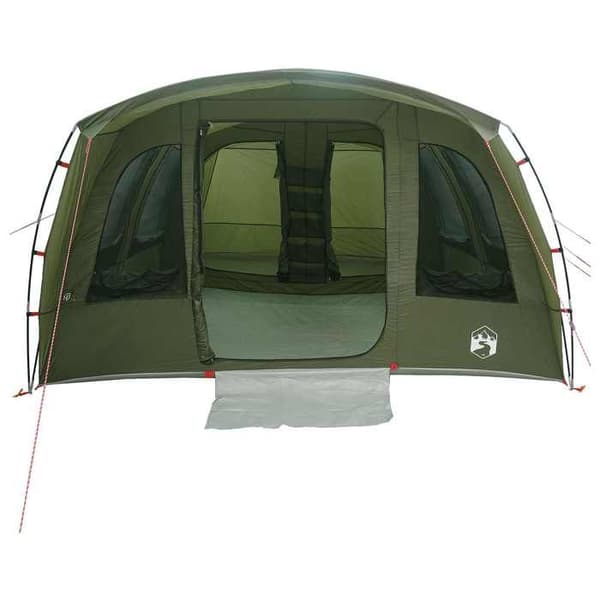 Maison Exclusive - Tunneliteltta Oliivinvihreä 435 x 320 x 187 cm Polyesteri ja Teräs