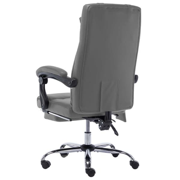 Maison Exclusive - Massagekontorsstol Anthracite Syntetläder antracit