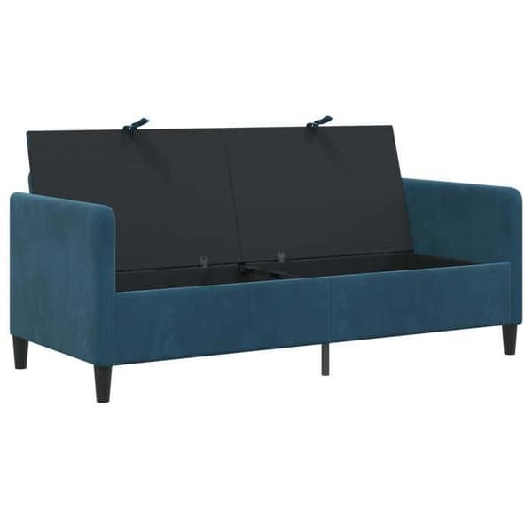 Divaani - MAISON EXCLUSIVE - Sohva säilytyksellä - Sininen - 172×78×87 cm - Polyesteri Blå