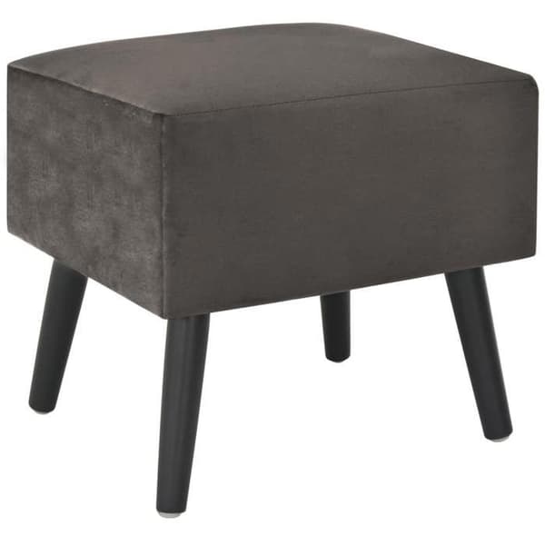 Natteskab - EKSKLUSIV HUS - 40 x 35 x 40 cm - Velour - Solid fyrretræ - Sæt af 2 Grå