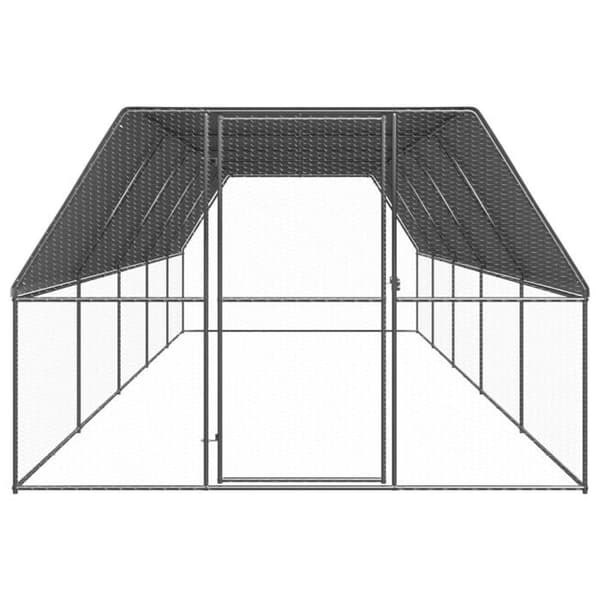 Maison Exclusive - Ulkokanala 3x10x2 m Galvanoitu teräs