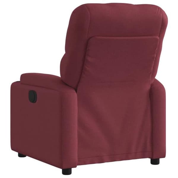 Maison Exclusive - Recliner Röd vinröd Tyg
